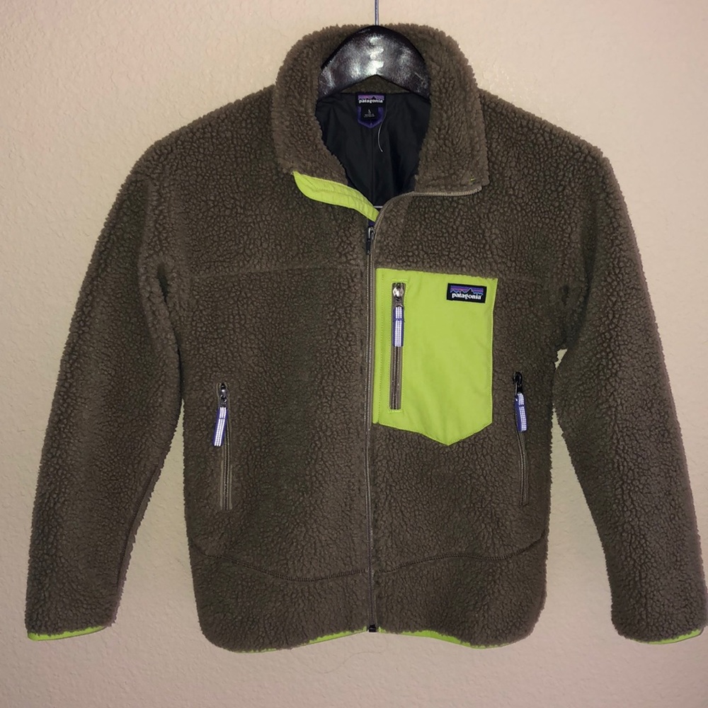 Patagonia Retro X Unisex Kids FullZip Jacket